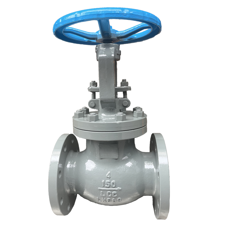 BS1873 Katup Globe Kursi DN100 Baja Karbon 13Cr Suhu Rendah
