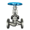 GB/T12224 DN50 PN100 Dengan Skala Indikator Globe Valve Koneksi Flange yang Dioperasikan Secara Manual